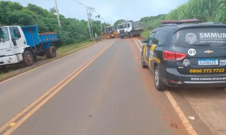 Prefeitura de Sumaré realiza limpeza na Estrada Municipal Norma Marson Biondo